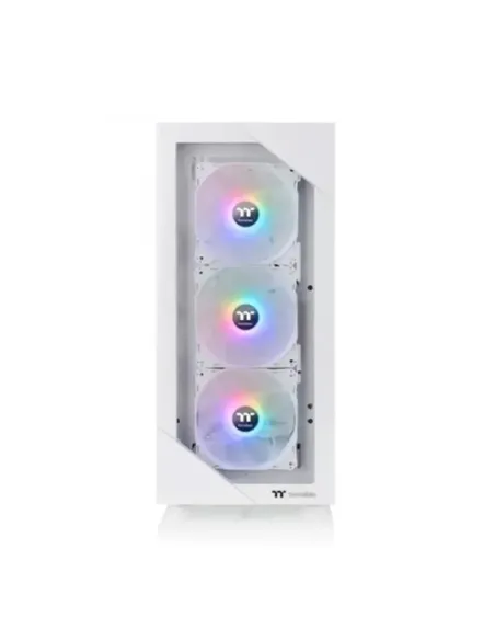 Caja ordenador gaming thermaltake view 200 tg snow atx 2 x usb 3.0 3 x 120mm argb