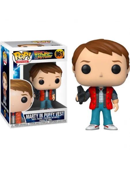 Funko pop regreso al futuro marty con chaleco hinchado 48705