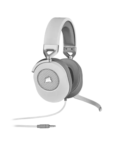 Corsair HS65 SURROUND Auriculares Alámbrico De mano Juego Blanco