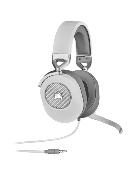 Corsair HS65 SURROUND Auriculares Alámbrico De mano Juego Blanco