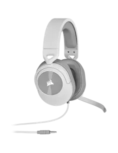 Corsair HS55 STEREO Auriculares Alámbrico De mano Juego Blanco