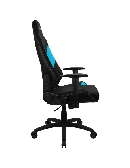 Aerocool ADMIRALBB Silla Gaming Profesional, Cojines Acolchados, Tecnología Air, Negro Azul