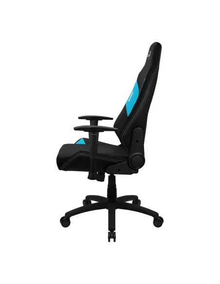 Aerocool ADMIRALBB Silla Gaming Profesional, Cojines Acolchados, Tecnología Air, Negro Azul