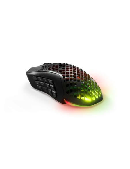 Steelseries Aerox 9 ratón Ambidextro RF Wireless + Bluetooth Óptico 18000 DPI