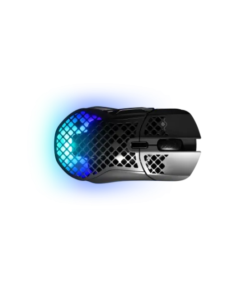 Steelseries Aerox 5 Wireless ratón mano derecha RF Wireless + Bluetooth + USB Type-A Óptico 18000 DPI