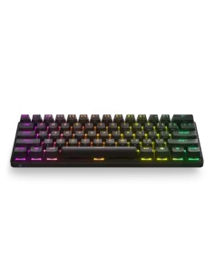 Steelseries Apex Pro Mini Wireless teclado USB + RF Wireless + Bluetooth QWERTY Inglés de EE. UU. Negro