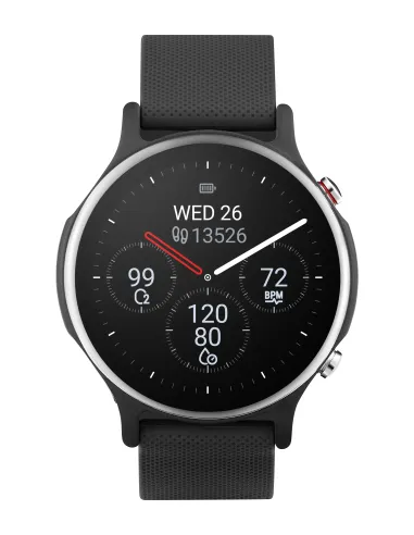 ASUS VivoWatch 6 (HC-D06) 3,53 cm (1.39") AMOLED Digital 454 x 454 Pixeles Pantalla táctil Negro GPS (satélite)
