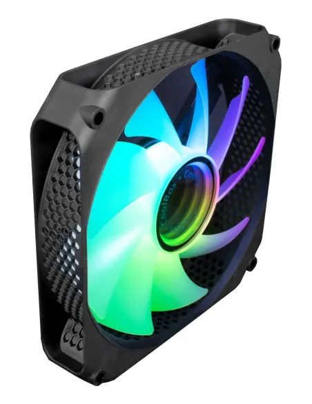 CoolBox Infinity Carcasa del ordenador Ventilador 12 cm Multicolor 1 pieza(s)