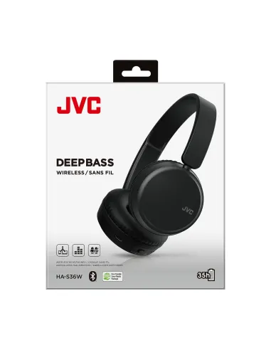JVC HA-S36W Auriculares Inalámbrico Diadema Llamadas Música Bluetooth Negro