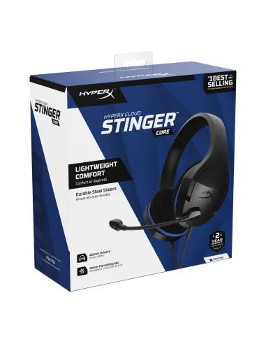 HyperX Cloud Stinger Core Auriculares Alámbrico Diadema Juego Negro