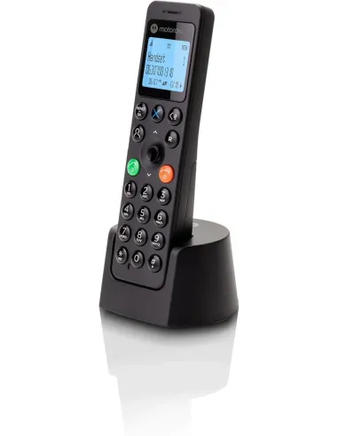 Motorola DOT201 Teléfono DECT Identificador de llamadas Negro