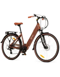YOUIN YOURIDE VIENA - PASEO - RUEDA 28” - BATERIA INTEGRADA Y EXTRAIBLE - OCRE