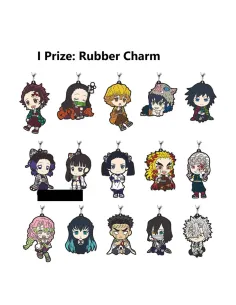 Colgante de goma demon slayer exclusivo kuji premio i 1 unidad