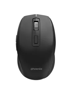 Ratón inalámbrico phoenix m120 hasta 1600 dpi clics silenciosos botónes de avance rapido