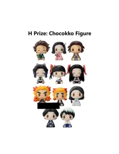 Figura tipo chocokko demon slayer exclusivo kuji premio h 1 unidad