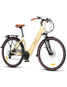 YOUIN YOU-RIDE VIENA - PASEO - RUEDA 28” - BATERIA INTEGRADA Y EXTRAIBLE - CREMA