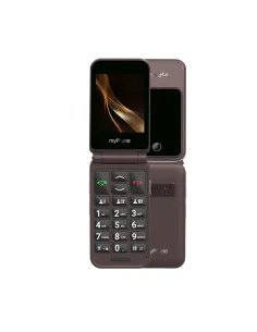 Telefono movil myphone harmony 2.8 pulgadas+1.44 pulgadas -  4g -  marron
