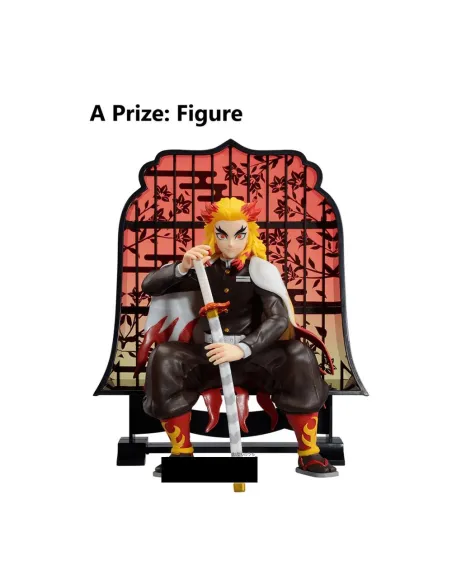 Figura last one kuji demon slayer resolution the second rengoku + regalos sorpresa