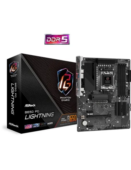 Placa base asrock b650 pg lightning am5 atx