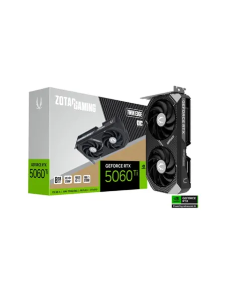 Tarjeta grafica zotac rtx 5060ti twin edge oc 8gb gddr7