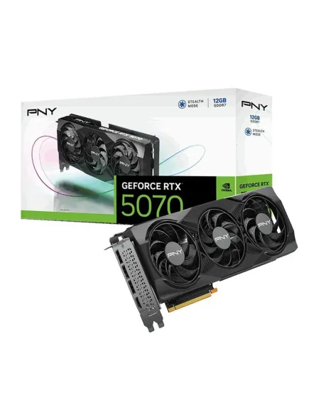 Tarjeta grafica pny rtx 5070 12gb oc gddr7x
