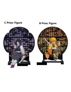 Figuras b y c kuji demon slayer resolution the second zenitsu & kocho + regalos sorpresa