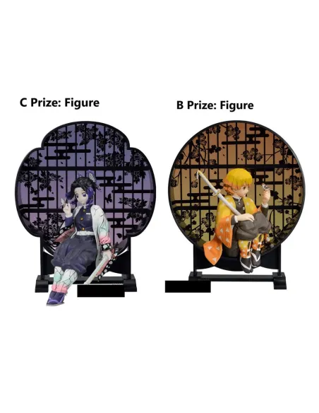 Figuras b y c kuji demon slayer resolution the second zenitsu & kocho + regalos sorpresa