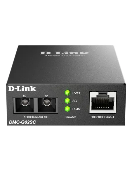 Convertidor de medios multimodo d - link dmc - g02sc
