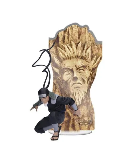 Figura banpresto naruto shippuden panel spectacle hiruzen sarutobi 7cm