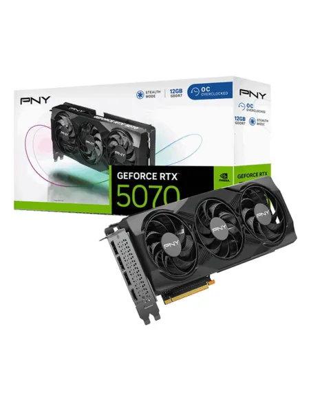 Tarjeta grafica pny rtx 5070 oc 12gb gddr7