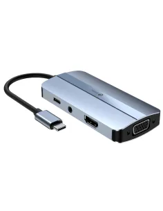 Docking station leotec usb tipo c 7 en 1