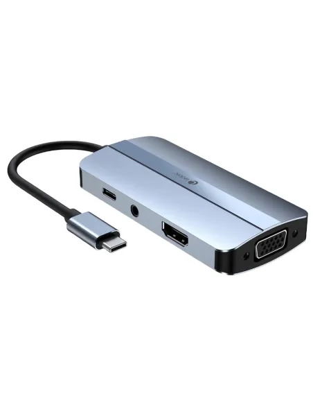 Docking station leotec usb tipo c 7 en 1