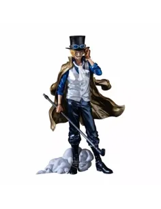 Figura banpresto one piece premium sabo the metallic 30cm