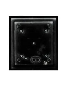 MOBOTIX SINGLE ON-WALL-HOUSING, BLACK  (P/N:MX-OPT-BOX-1-EXT-ON-BL)