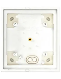 MOBOTIX SINGLE ON-WALL-HOUSING, WHITE  (P/N:MX-OPT-BOX-1-EXT-ON-PW)