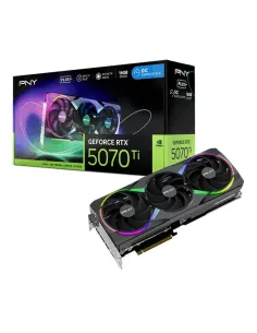 Tarjeta grafica pny rtx 5070 ti plus tepic - x 16gb gddr7 rgb