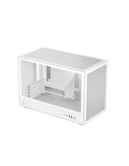 Caja ordenador gaming deepcool matx ch260 cristal templado blanco Caja ordenador gaming deepcool matx ch260 cristal templado blanco