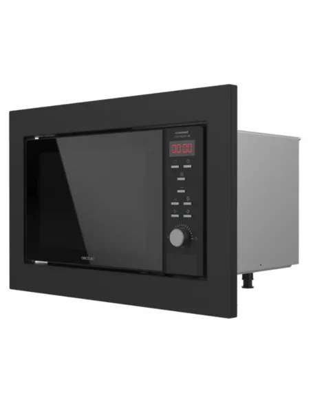Microondas cecotec grandheat 2350 built - in black 900w grill 1000w 23l