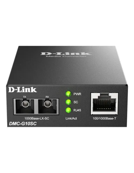 Convertidor de medios monomodo d - link dmc - g10sc