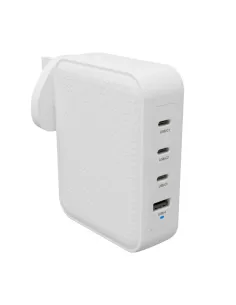 Cargador pared hyper hyperjuice 145w 1x usb tipo a 3x usb tipo c