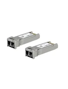 Modulo transceptor ubiquiti uacc - om - mm - 10g - d - 2 sfp+ 2 unidades