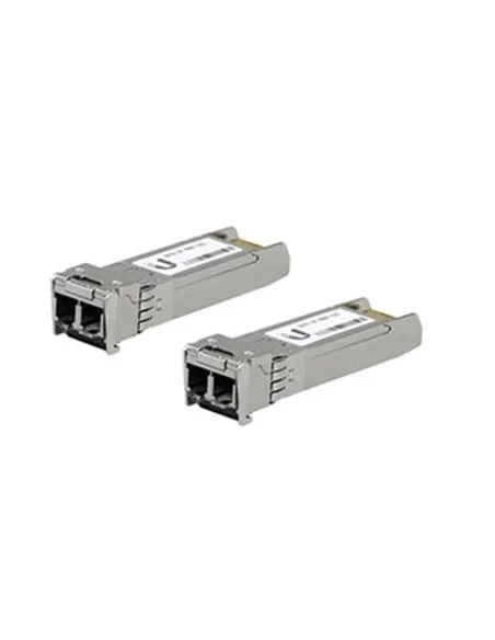 Modulo transceptor ubiquiti uacc - om - mm - 10g - d - 2 sfp+ 2 unidades
