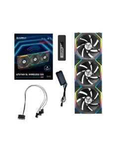 Ventilador caja lian li unifan sl inalambrico argb 3 x 120mm negro