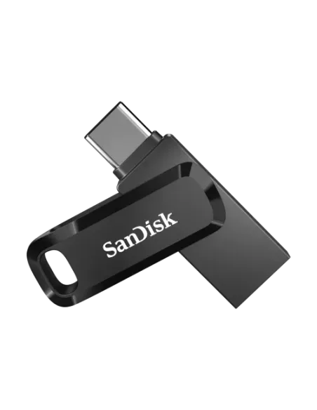 SanDisk Ultra Dual Drive Go unidad flash USB 64 GB USB Type-A / USB Type-C 3.2 Gen 1 (3.1 Gen 1) Negro