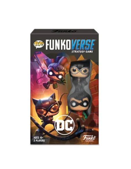 Juego de mesa funkoverse dc edición 101 robin catwoman