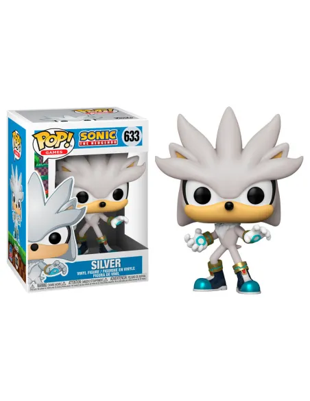 Funko pop sega sonic 30th silver the hedgehog 51965