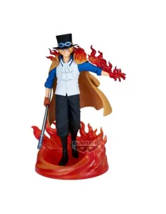 Figura banpresto one piece the shukko logia  sabo special edition 17cm