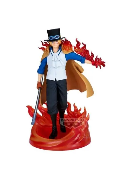 Figura banpresto one piece the shukko logia  sabo special edition 17cm