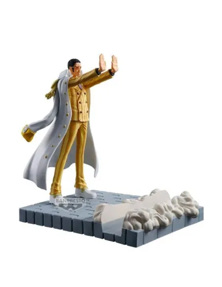 Figura banpresto one piece fl kizaru borsalino 12cm