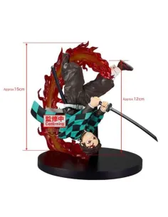 Figura banpresto demon slayer kimetsu no yaiba vibration stars plus tanjiro kamado 12cm